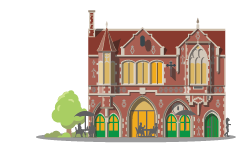 Old Town Hall illustration