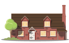 cottage illustration