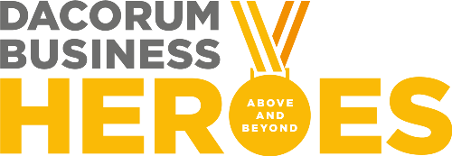 Dacorum Business Heroes logo