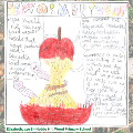Hobbs Hill Wood worm competition entry showing what can and can't compost and how compost is made and the role of earthworms, by Elizabeth age 8