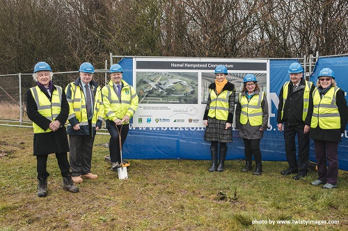 Ground breaking event Ground breaking event