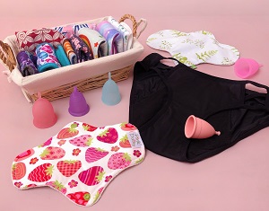 Various menstrual products Various menstrual products