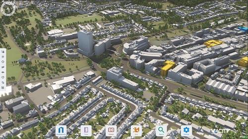 3D modelling of Hemel Hempstead town centre