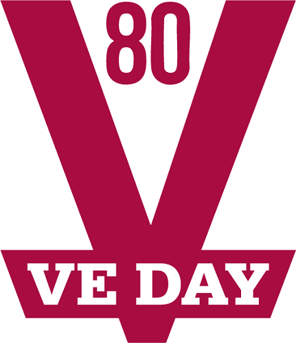 VE Day 80 logo