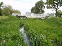 Bridge over the river Gade