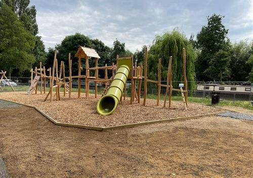 Canal Fields Play Area New Canal Fields Play Area following renovation work